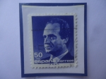 Stamps Spain -  Ed:Es 3005- Busto del Rey Juan carlos I-Serie 1985/92) Perfil a la izquierda- Sello de un solo color