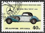 Sellos de Asia - Corea del norte -  60 aniversario de Mercedes-Benz, Mercedes Benz 540K, 1936.