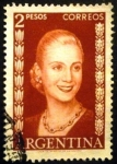 Sellos de America - Argentina -  Eva Perón