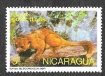 Sellos de America - Nicaragua -  950 - Animales Salvajes de los Zoológicos de San Diego y Londres