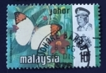 Sellos del Mundo : Asia : Malaysia : Mariposas