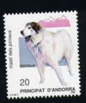 Stamps : Europe : Andorra :  Mastín de los Pirineos