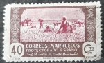 Sellos de Europa - Espaa -  Marruecos español. Agricultura.