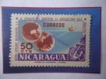 Sellos de America - Nicaragua -  Marina Mercante Nicaraguense S.A.