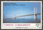 Stamps : Asia : Turkey :  inauguracion puente de la amistad