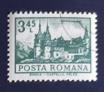 Stamps Romania -  Castillos