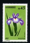 Stamps : Europe : Andorra :  serie- Flora