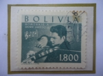 Sellos de America - Bolivia -  Jaime Laredo-Violinista - Homenaje al Violinista de Cochabamba.