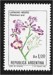 Stamps : America : Argentina :  Flores Lapacho negro (Tabebuia ipe)