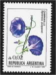 Stamps : America : Argentina :  Flores Campanilla (Ipomoea purpurea)