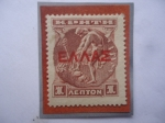 Stamps : Europe : Greece :  CRETA (Isla en Grecia)-Hermes (el mensajero de los Dioses Olímpicos)