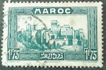 Sellos de Europa - Francia -  MARRUECOS FRANCÉS 1934. Ouarzazar, Kasba Si Madani 