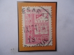 Stamps Turkey -  Turkiye Cumhuriyeti-Resmi - 100 kurus. Año 1966-Serie:En Servicio-