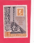 Stamps San Marino -  Jubileo del sello Sicilia