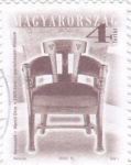 Stamps Hungary -  Silla de Géza Maróti, 1900