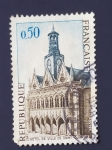 Stamps France -  Edificaciones