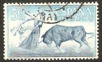 Sellos de Europa - Espaa -  1267 - tauromaquia, quite de frente