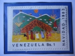 Stamps Venezuela -  Navidad 1983 -Dibujos Infantiles de Navidad.