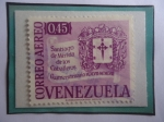 Stamps Venezuela -  Santiago de Mérida de los Caballeros-Cuatricentenario 1558-1958-Escudo de Armas.400 Aniv.