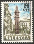 Sellos de Europa - Espaa -  9 - Plan Sur de Valencia, Torre de Santa Catalina