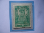 Stamps Bolivia -  II°Congreso Eucarístico Nacional- Virgen de Copacabana-La Paz 