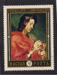 Stamps Hungary -  Pinturas