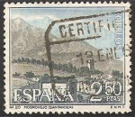 Stamps Spain -  1649 - Mogrovejo, Santander