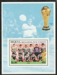 Stamps Saint Vincent and the Grenadines -  Bequia - Selección de fútbol de Iraq