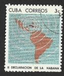 Stamps Cuba -  931a - II Declaración de la Habana