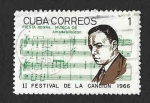 Sellos de America - Cuba -  1156 - Compositores Cubanos y sus Composiciones.