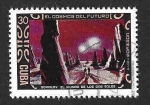 Sellos de America - Cuba -  1886 - Día del Cosmonauta