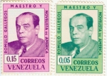 Stamps : America : Venezuela :  Romulo Gallegos