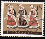 Sellos de Europa - Yugoslavia -  Folclore macedonio