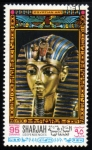 Stamps United Arab Emirates -  Ancient Egyptian Art Treasures