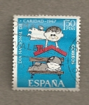 Stamps Spain -  Dia Nacional de Caridad 1967