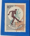 Sellos del Mundo : Europe : Romania : Mundial de Futbol 1966