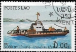 Stamps Laos -  barcos