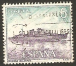 Stamps Spain -  homenaje a la marina española