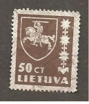 Stamps : Europe : Lithuania :  INTERCAMBIO