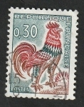 Sellos de Europa - Francia -  1331 A - Gallo de Decaris