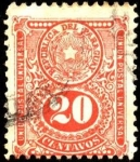 Stamps Paraguay -  Escudo del Paraguay.