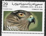 Sellos de Africa - Marruecos -  Aves, Accipiter nisus