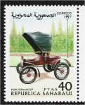 Sellos de Africa - Marruecos -  Carros, Pope Renabout