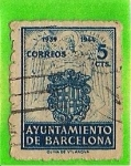 Stamps Spain -  Ayuntamiento de Barcelona