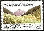 Sellos del Mundo : Europe : Andorra : EUROPA - Parques Naturales - Valle de Incles