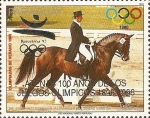 Sellos de America - Paraguay -  Atenas 100 años Juegos Olimpicos