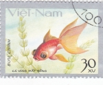 Stamps Vietnam -  pez tropical