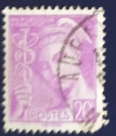 Stamps France -  Mercurio