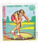 Sellos de Africa - Guinea Ecuatorial -  OLIMPIADA MONTREAL'76