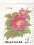 Stamps North Korea -  FLORES